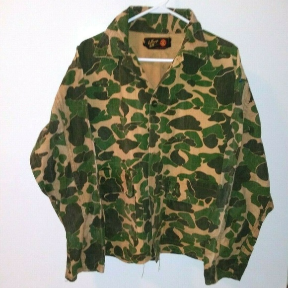Vintage Bullseye Bill Duck Camo Shirt 